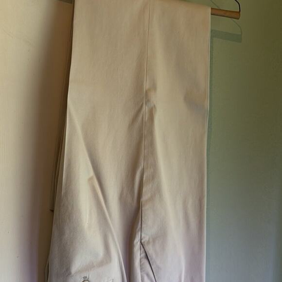 Calvin Klein Women's Slim Straight Woven light beige Pants size 8 - Picture 7 of 8